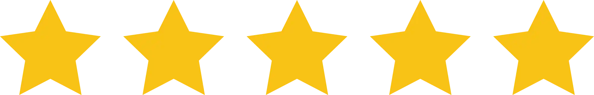 5 stars rating